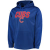 Chicago Cubs Majestic Synthetic Fleece Pullover Hoodie - Royal