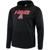 Arizona Diamondbacks Majestic Synthetic Fleece Pullover Hoodie - Black