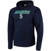 Seattle Mariners Majestic Synthetic Fleece Pullover Hoodie - Navy