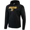 Oakland Athletics Majestic Synthetic Fleece Pullover Hoodie - Black