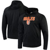 Baltimore Orioles Majestic Synthetic Fleece Pullover Hoodie - Black