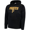 Pittsburgh Pirates Majestic Synthetic Fleece Pullover Hoodie - Black