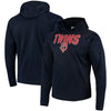 Minnesota Twins Majestic Synthetic Fleece Pullover Hoodie - Navy
