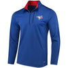Toronto Blue Jays Majestic Half-Zip Pullover Top - Royal