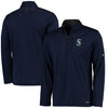 Seattle Mariners Majestic Half-Zip Pullover Top - Navy