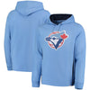Toronto Blue Jays Majestic Cooperstown Left/Righty Pullover Hoodie - Light Blue