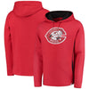 Cincinnati Reds Majestic Cooperstown Left/Righty Pullover Hoodie - Red