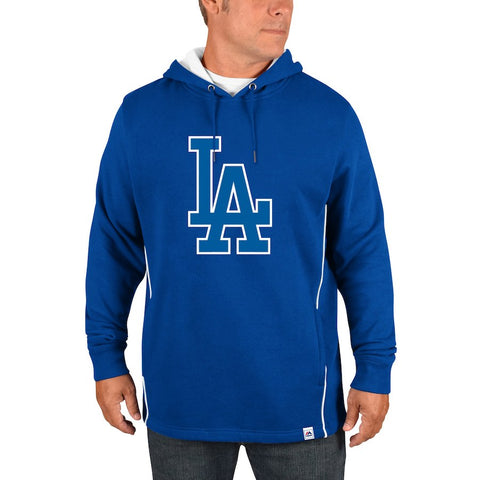 Los Angeles Dodgers Majestic Lefty/Righty Pullover Hoodie - Royal
