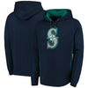 Seattle Mariners Majestic Lefty/Righty Pullover Hoodie - Navy