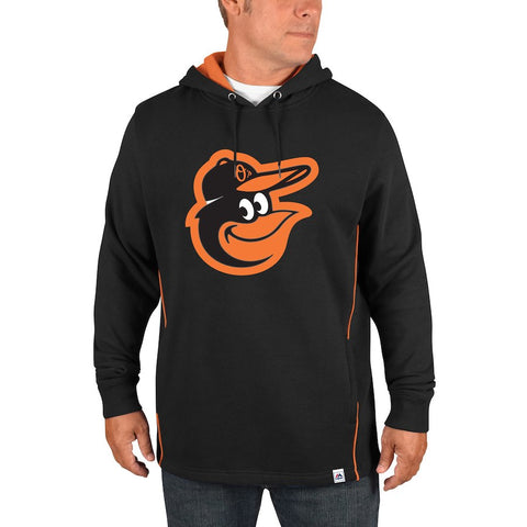 Baltimore Orioles Majestic Lefty/Righty Pullover Hoodie - Black