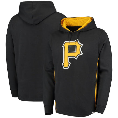 Pittsburgh Pirates Majestic Lefty/Righty Pullover Hoodie - Black
