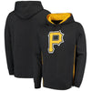 Pittsburgh Pirates Majestic Lefty/Righty Pullover Hoodie - Black