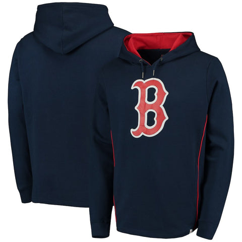 Boston Red Sox Majestic Lefty/Righty Pullover Hoodie - Navy