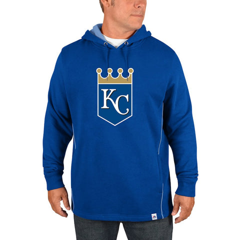 Kansas City Royals Majestic Lefty/Righty Pullover Hoodie - Royal