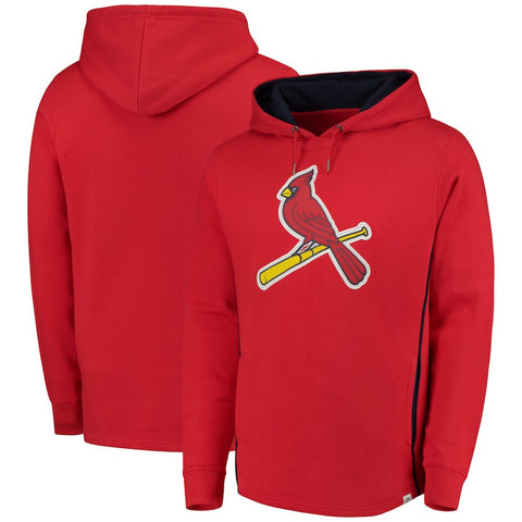 St. Louis Cardinals Majestic Lefty/Righty Pullover Hoodie - Red