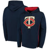 Minnesota Twins Majestic Lefty/Righty Pullover Hoodie - Navy
