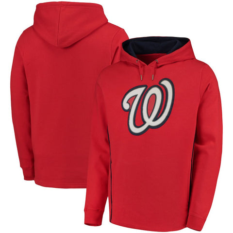 Washington Nationals Majestic Lefty/Righty Pullover Hoodie - Red
