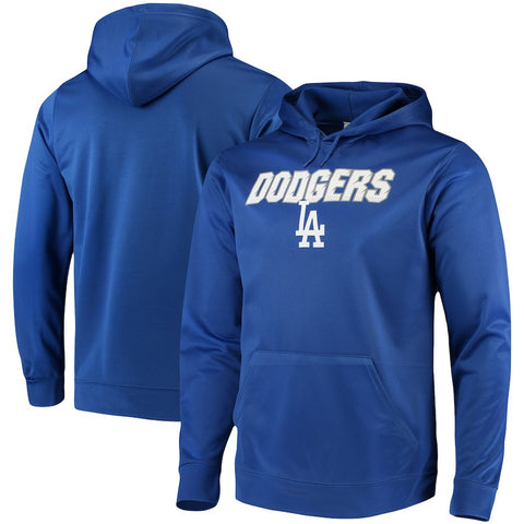 Los Angeles Dodgers Majestic Synthetic Fleece Pullover Hoodie - Royal