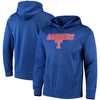 Texas Rangers Majestic Synthetic Fleece Pullover Hoodie - Royal