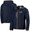Milwaukee Brewers Majestic Weakness is a Choice Full-Zip Jacket - Navy