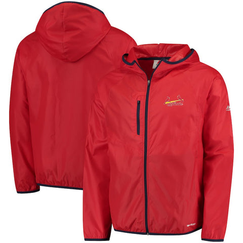 St. Louis Cardinals Majestic Weakness is a Choice Full-Zip Jacket - Red