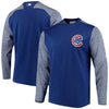 Chicago Cubs Majestic Authentic Collection On-Field Tech Fleece Pullover Sweatshirt