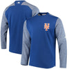New York Mets Majestic Authentic Collection On-Field Tech Fleece Pullover Sweatshirt - Royal