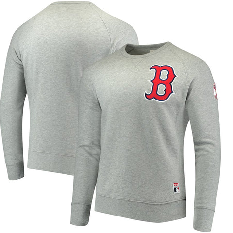 Boston Red Sox Levi's Pullover Sweatshirt - Heathered Gray