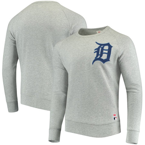 Detroit Tigers Levi's Pullover Sweatshirt - Heathered Gray