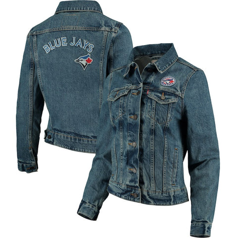 Toronto Blue Jays Levi's Women's Trucker Jacket - Denim