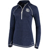 San Diego Padres Majestic Women's Don't Stop Trying Cool Base Half-Zip Pullover Jacket - Navy