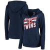 Minnesota Twins Majestic Women's Prime Example Pullover Hoodie - Navy