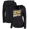 Pittsburgh Pirates Majestic Women's Prime Example Pullover Hoodie - Black