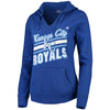 Kansas City Royals Majestic Women's Prime Example Pullover Hoodie - Royal