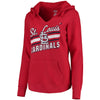 St. Louis Cardinals Majestic Women's Prime Example Pullover Hoodie - Red