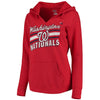 Washington Nationals Majestic Women's Prime Example Pullover Hoodie - Red