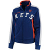New York Mets G-III Sports by Carl Banks Women's Breaking Ball Full-Zip Track Jacket - Royal