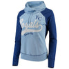 Kansas City Royals G-III 4Her by Carl Banks Women's Charge the Mound Hoodie - Light Blue/Royal