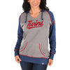Minnesota Twins Majestic Women's Absolute Confidence Hoodie - Gray