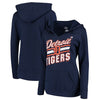 Detroit Tigers Majestic Women's Prime Example Pullover Hoodie - Navy