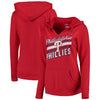 Philadelphia Phillies Majestic Women's Prime Example Pullover Hoodie - Red