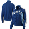 Kansas City Royals G-III Sports by Carl Banks Women's Breaking Ball Full-Zip Track Jacket - Royal