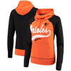 Baltimore Orioles G-III 4Her by Carl Banks Women's Charge the Mound Hoodie - Orange/Black