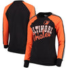Baltimore Orioles G-III 4Her by Carl Banks Women's Perfect Pitch Pullover Sweatshirt - Black/Orange