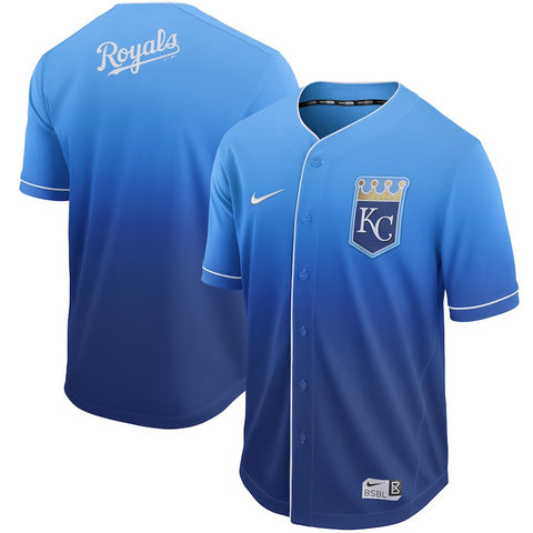 Kansas City Royals Fade Jersey - Royal