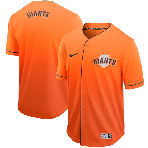 San Francisco Giants Fade Jersey - Orange