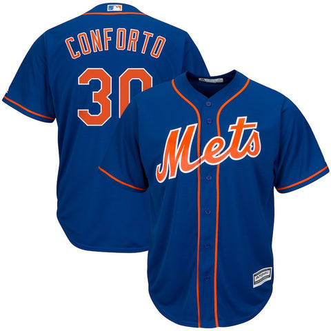 Michael Conforto New York Mets Majestic Alternate Official Cool Base Replica Player Jersey
