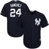 Gary Sanchez New York Yankees Majestic Home Official Cool Base Player Jersey/Navy
