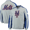 New York Mets G-III Sports by Carl Banks Draft Pick V-Neck Pullover Jacket - Gray
