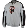 San Francisco Giants G-III Sports by Carl Banks Draft Pick V-Neck Pullover Jacket - Gray